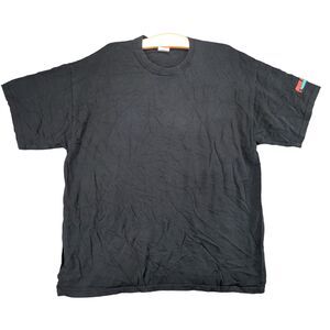 Gildan Penn Station T-Shirt Mens XL Short Sleeve Black Crew Neck Ultra Cotton